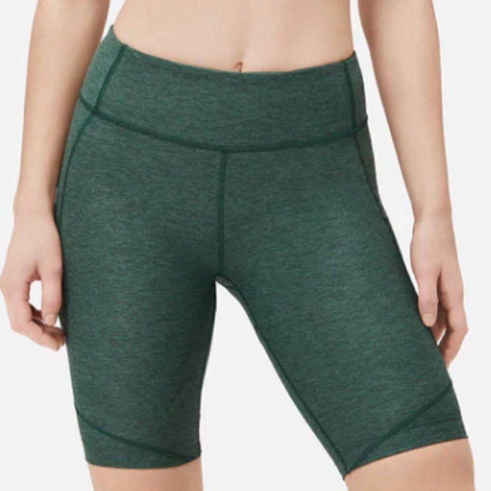 Outdoor Voices Double Time 10" Shorts In Hunter Green